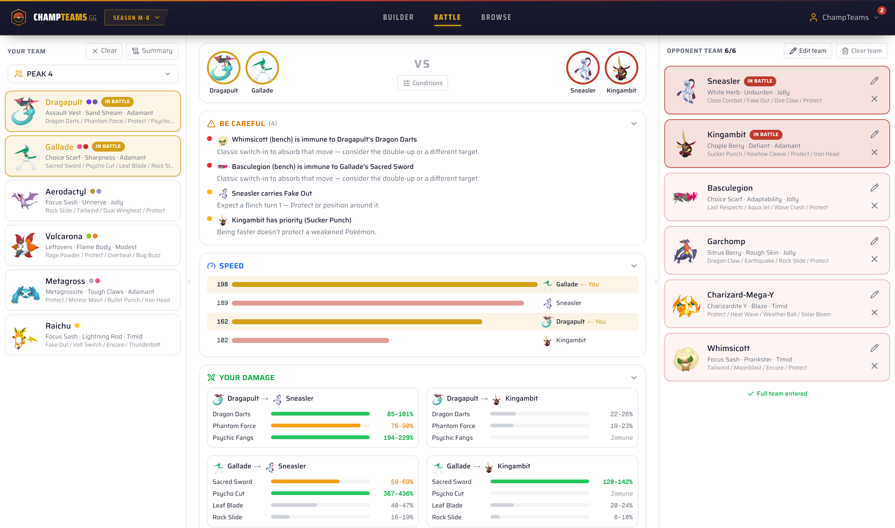 Battle Mode: how to stop losing in team preview