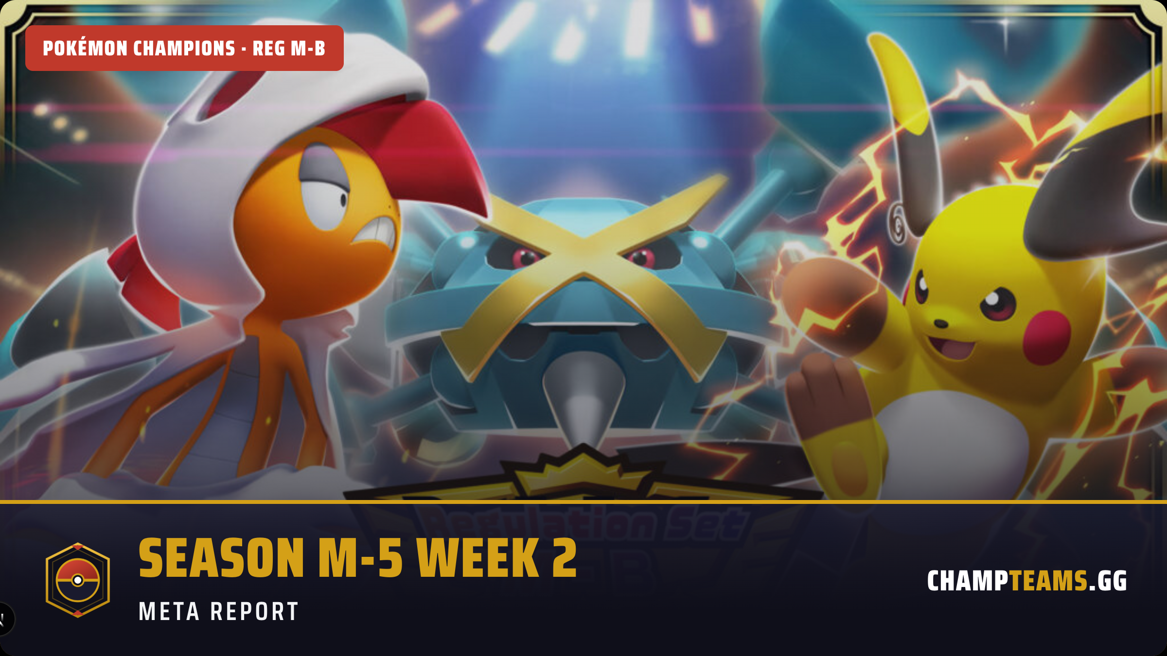 Pokémon Champions Season M-5 Week 2 Meta Report: Reg M-B Tier List ...
